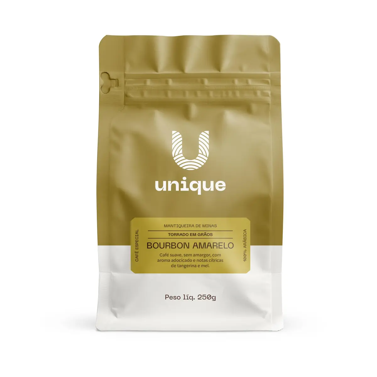 Café Especial Bourbon Amarelo 250g - Grãos - Suave e Cítrico
