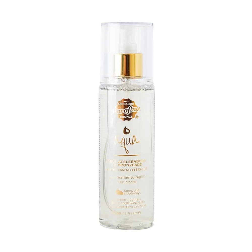 Parafina Bronze Aqua Acelerador De Bronzeado Incoloro 200 Ml