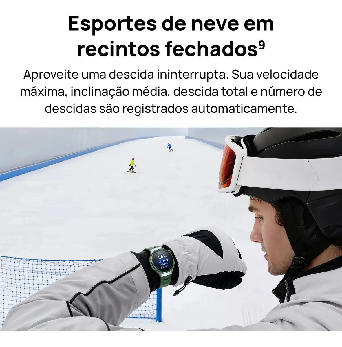 HUAWEI WATCH GT 7 Pro 46mm Smart Watch, Bateria de até 21 dias, Caixa em liga de titânio e bisel em cerâmica nano-tech, ECG, Monitoramento da Frequência Cardíaca, Golfe, Ciclismo, Verde thumbnail 7