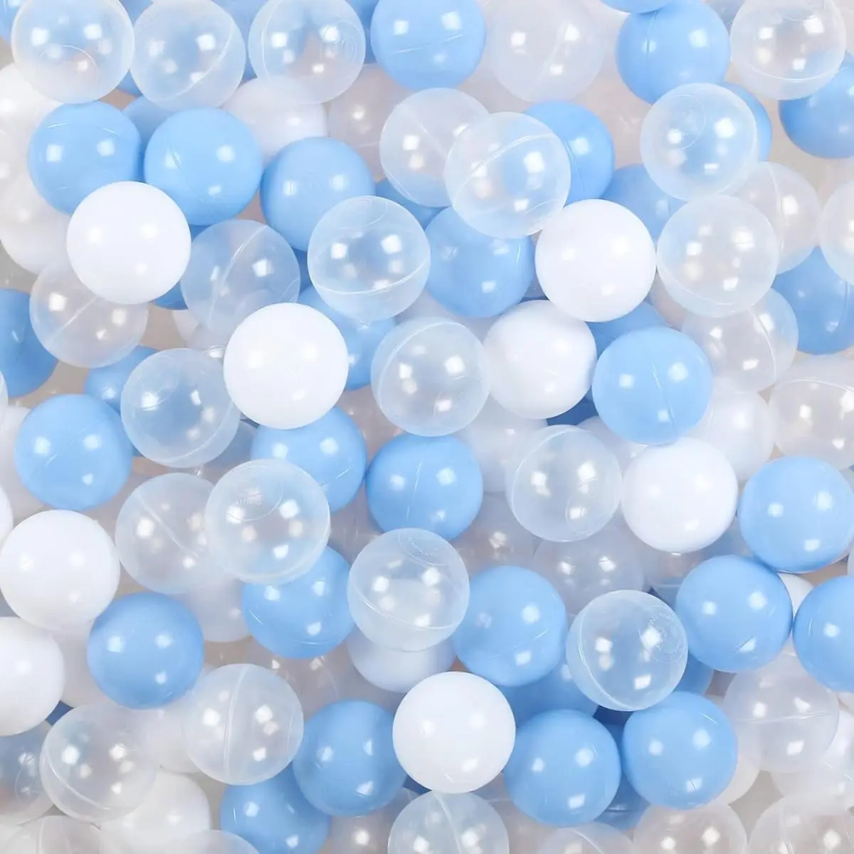beplace kids - Bolinhas Coloridas para Piscina e Barraca BLUE SKY - Não Amassa | BPA Free - 1