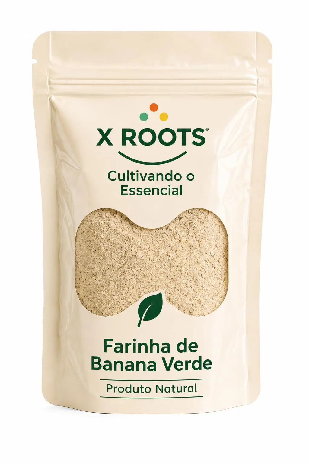 Farinha de Banana Verde 100% Pura 500gr - X Roots