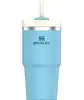 Stanley - Copo Quencher H2.0 FlowState 591ml - Copo de aço inoxidável com tampa, isolamento a vácuo, para água, chá gelado, café,  - 1