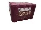 [Rec] Pack Cerveja Brahma Duplo Malte Lata Sleek - com 12 unidades 350ml - 1
