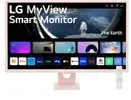 Monitor LG MyView Smart - Tela IPS de 32'‘, FHD, WebOs, Screen Share, HDR10, ThinQ, Air Play 2, Bluetooth, USB, HDMI - 32SR50F-W - 1