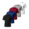 Kit 5 Camisetas Básicas Masculina Dry Fit Lisa Tradicional - 1