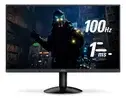 Monitor Gamer 21,5" Full HD 100Hz 1ms Preto - 1