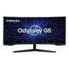 Monitor Gamer Curvo Samsung Odyssey G5 34" WQHD, Ultrawide, 165Hz, 1ms, HDMI e DP, Freesync Premium, Preto - LC34G55TWWLMZD - 1