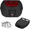 BAULETO PLÁSTICO SUPERIOR 28 LITROS PRO TORK SMART BOX REFLETOR VERMELHO - 1