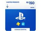 Cartão Presente Digital PlayStation Store R$ 150,00 Sony PlayStation - 1