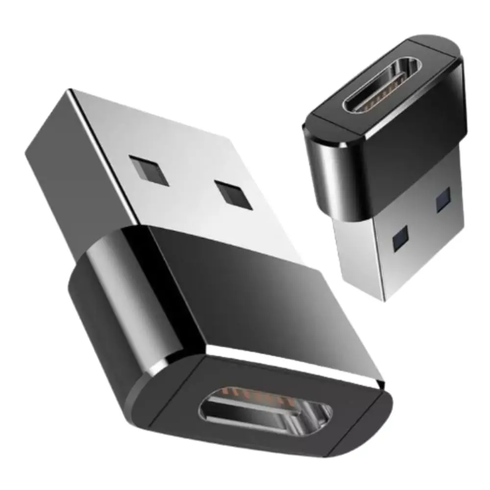 Adaptador USB C para USB A Fêmea para CarPlay Carro e Celular