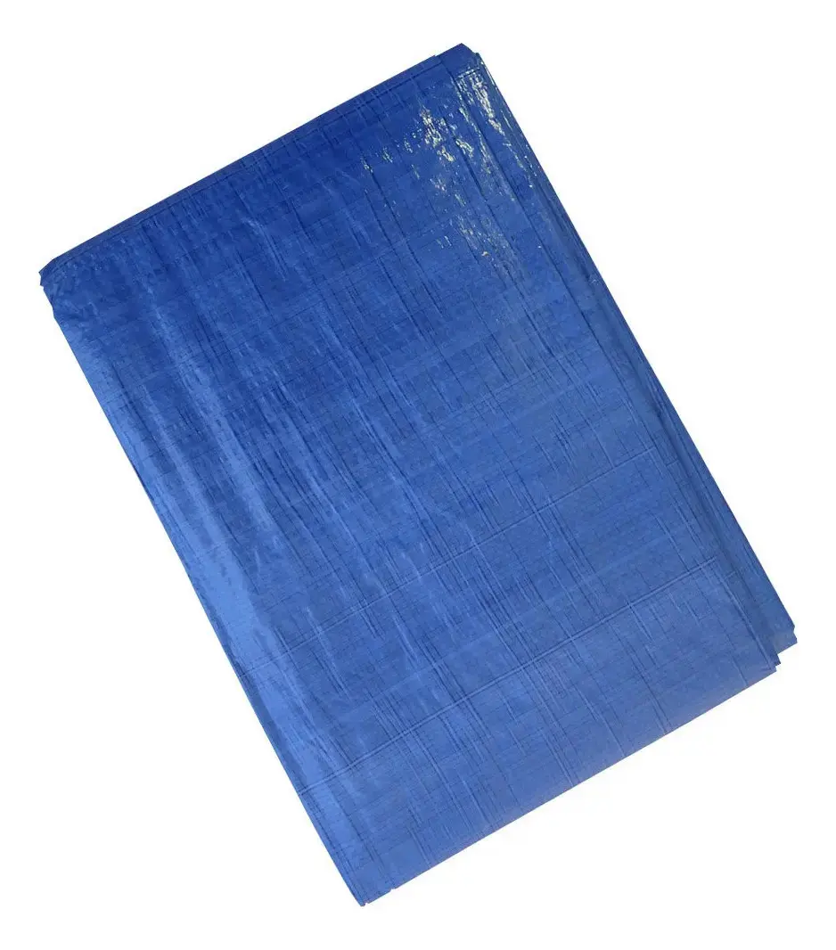 Lona Impermeável Azul 3x2m Polietileno Com Ilhoses a Cada Metro Starfer