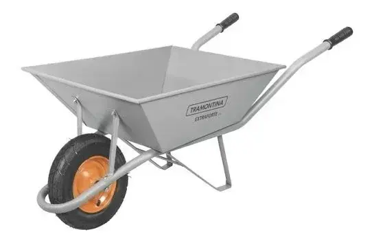 Carrinho Mão Tramontina Pneu Camara 65l Carriola Extraforte
