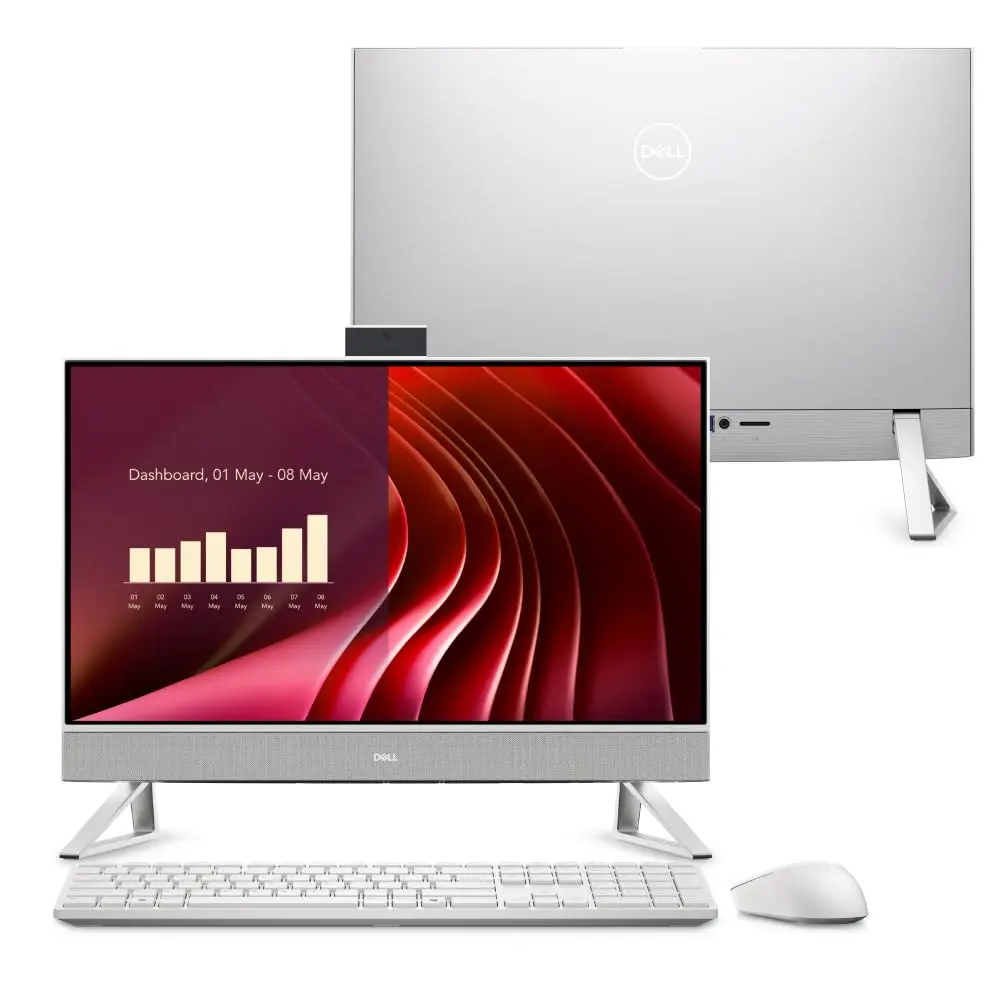 Computador Dell 24 All-in-One EC24250, FHD, Intel i5, 16GB, 512GB, Win11
