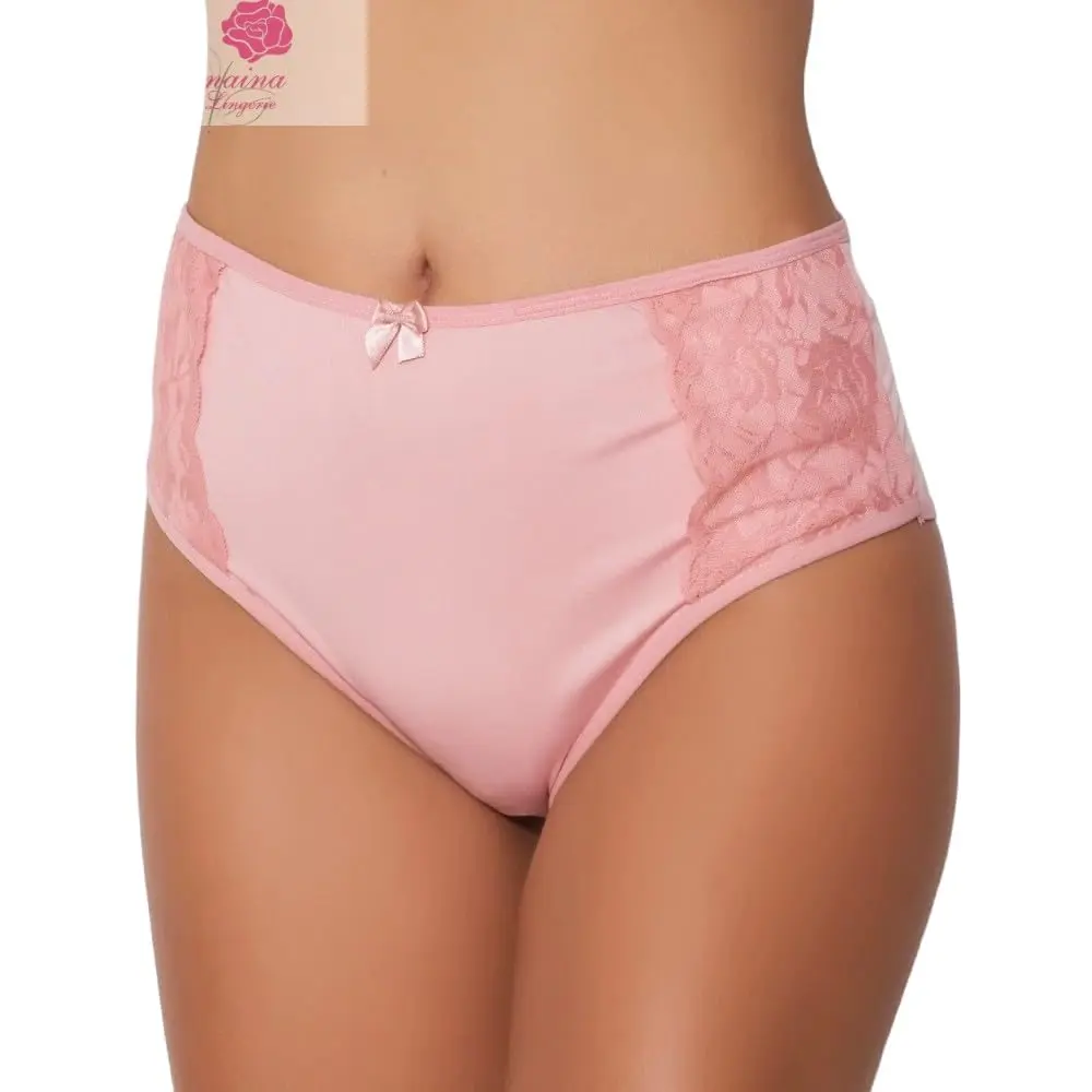 Kit 05 Calçolas Conforto cintura alta lateral redutora Modelagem grande Calcinha Cós alto Rendada Lingerie Feminina - 1