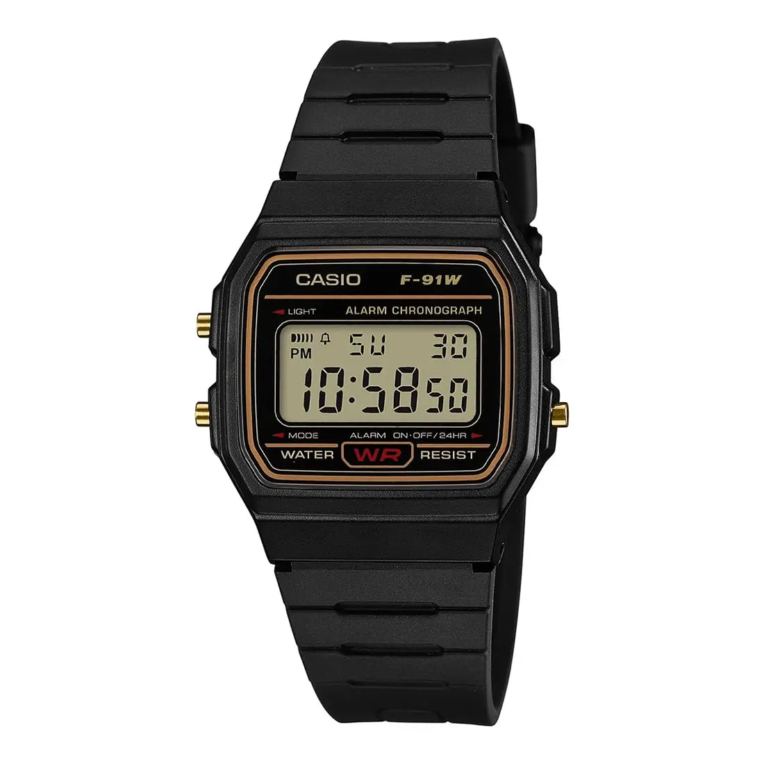 Relógio De Pulso Masculino Digital Casio F91WG9QDF.