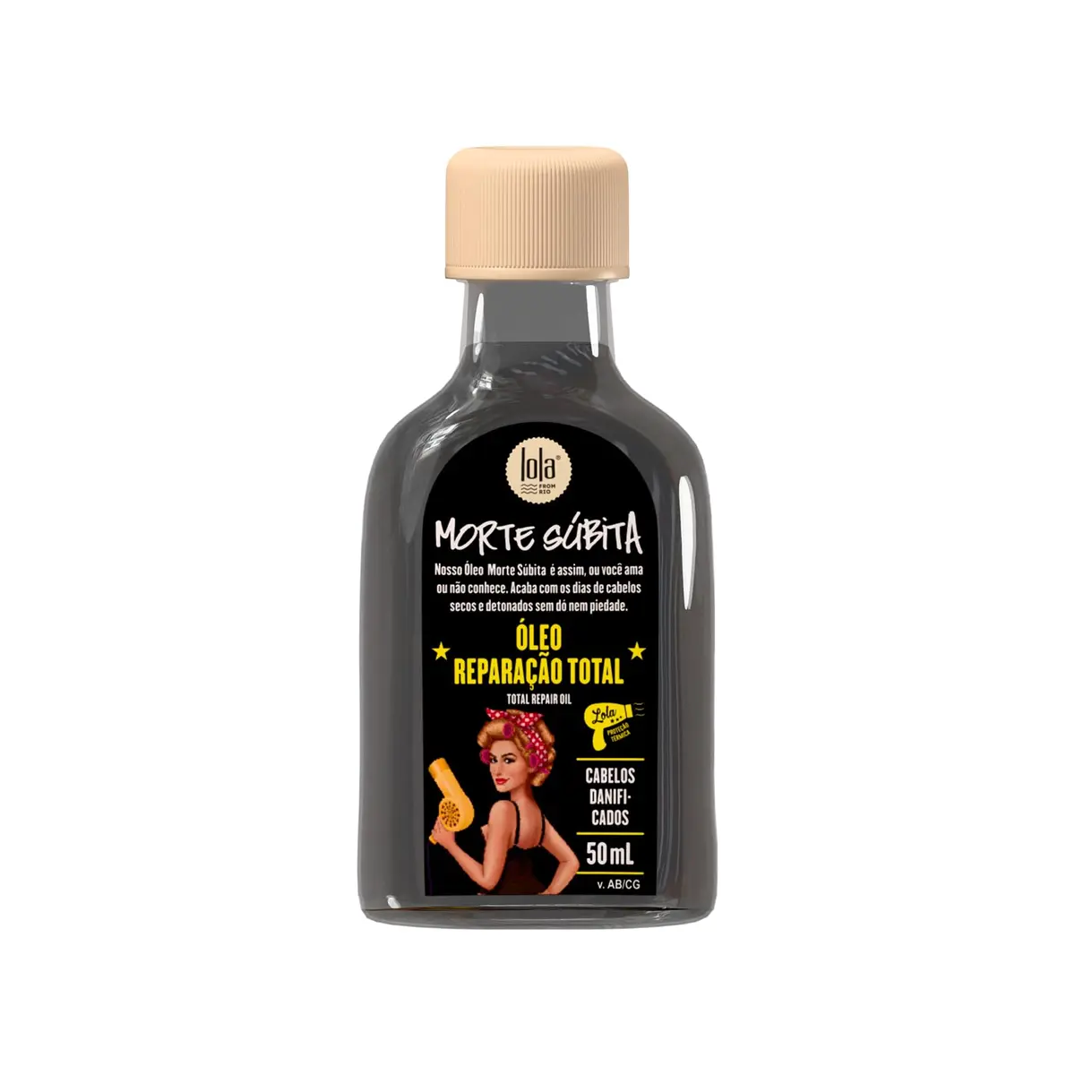 Lola From Rio Óleo Reparador Morte Súbita 50ml | Proteção Térmica - 1
