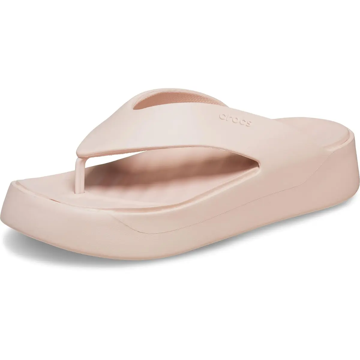 Chinelo crocs getaway plataform flip black | Sandálias casuais - 1