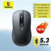 Mouse Baseus EM2 Sem Fio Bluetooth Silencioso com Botão Personalizável - 1