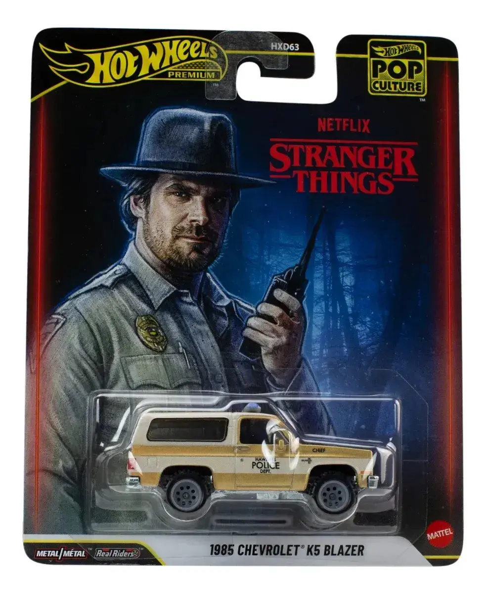 Carro Hot Wheels Premium Chevrolet K5 Blazer Stranger Things - 1