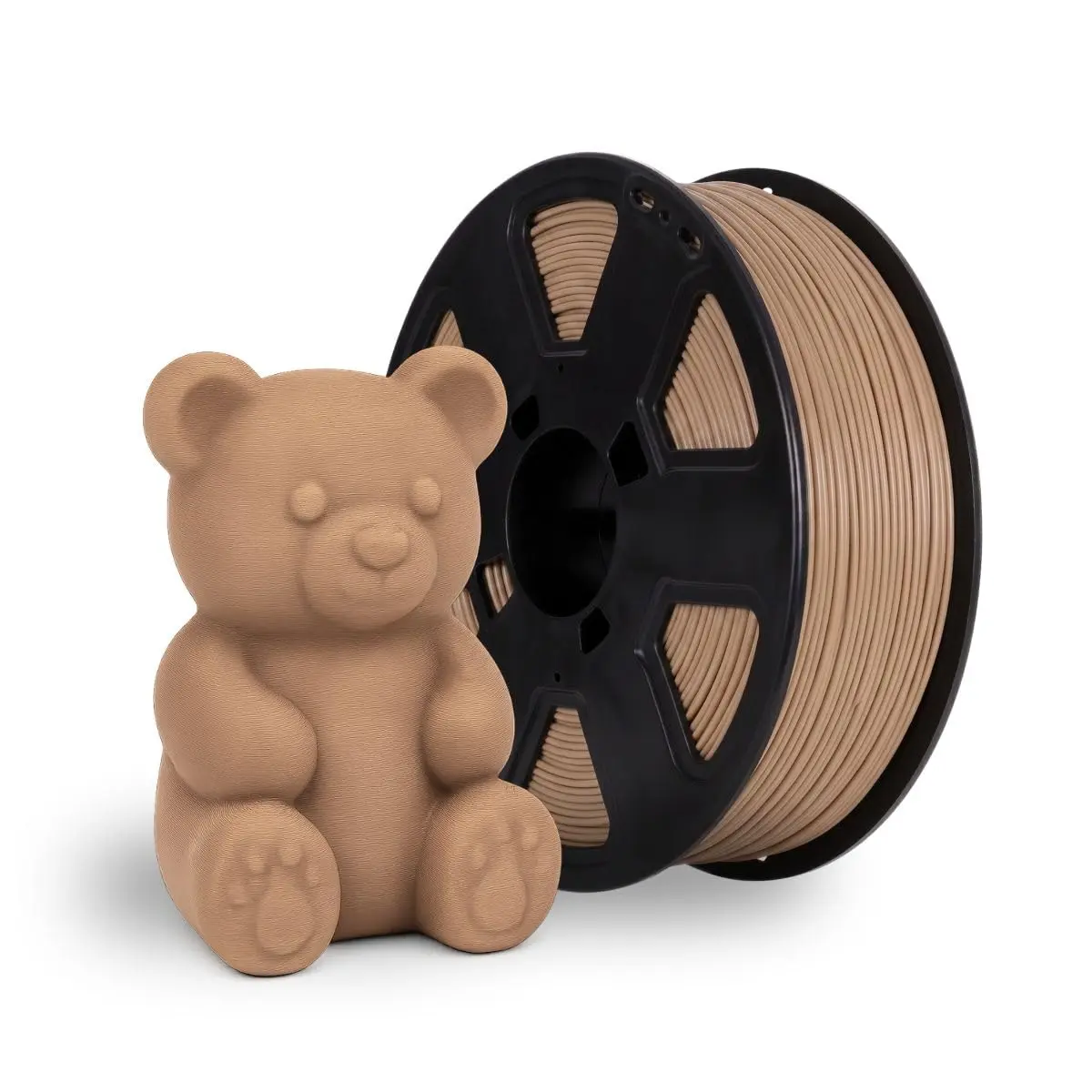 Filamento ABS Premium para Impressora 3D 1,75mm 1kg (Bege Doce de Leite)
