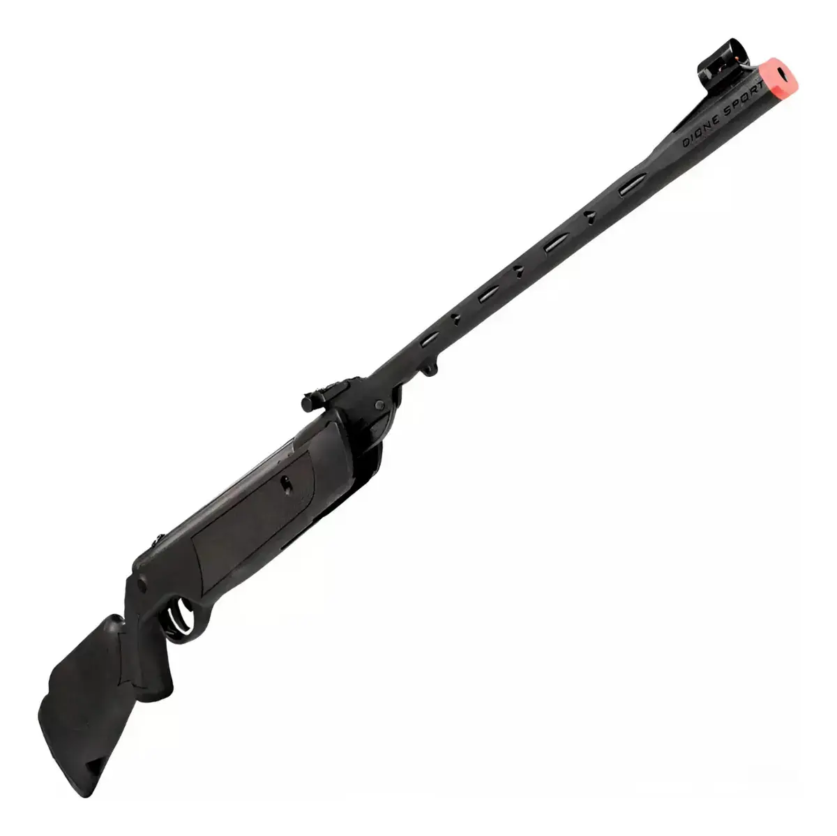 Carabina Dione Sport Mh 5.5 Mola Rossi Luneta + 300 Chumbos Preto 5.5 Mm thumbnail 2