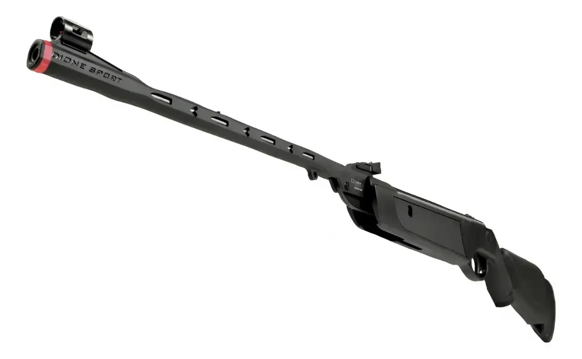 Carabina Dione Sport Mh 5.5 Mola Rossi Luneta + 300 Chumbos Preto 5.5 Mm thumbnail 3