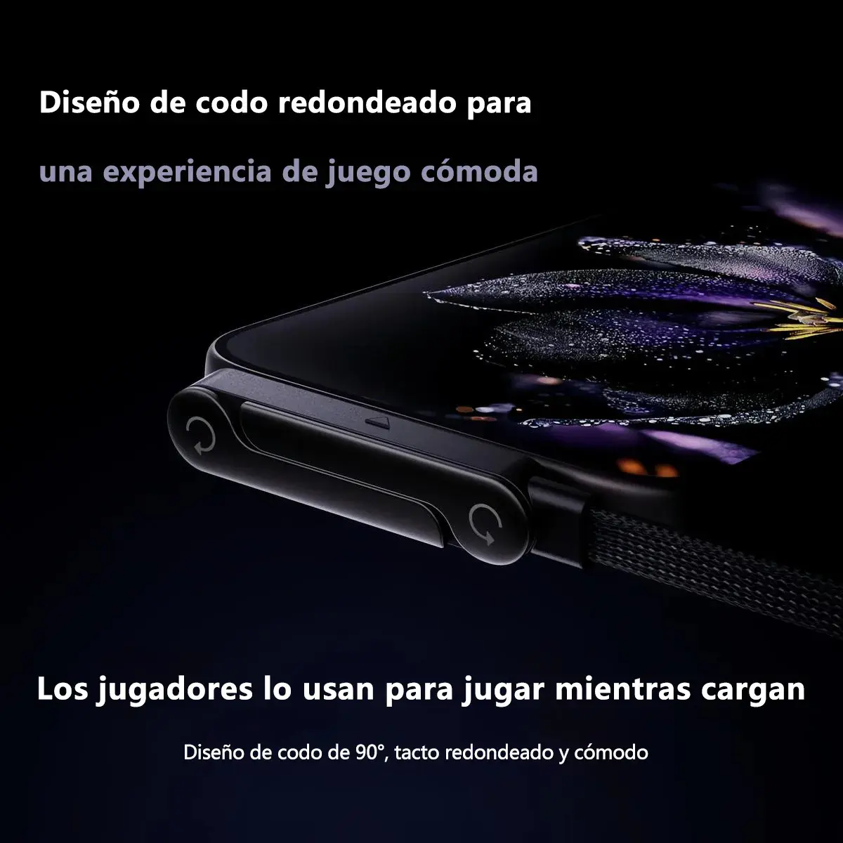 Cabo USB-C para USB-C de 240W com Suporte Dobrável e Carga Rápida de 1.5m thumbnail 7