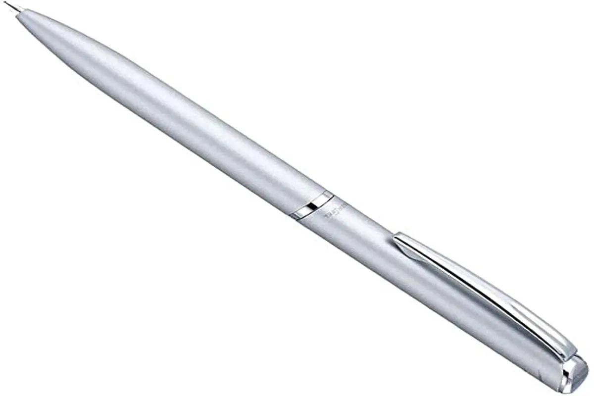 Pentel Caneta Gel Energel High Class 0.7mm Corpo Prata Tinta Azul BL2007Z-CGF