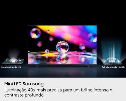 Samsung Smart TV 65" Mini LED 4K M75H 26/2027, Vision AI Companion, Modo Futebol, Xbox Cloud Gaming, Canais Gratuitos, 7 Anos de Atualização thumbnail 5