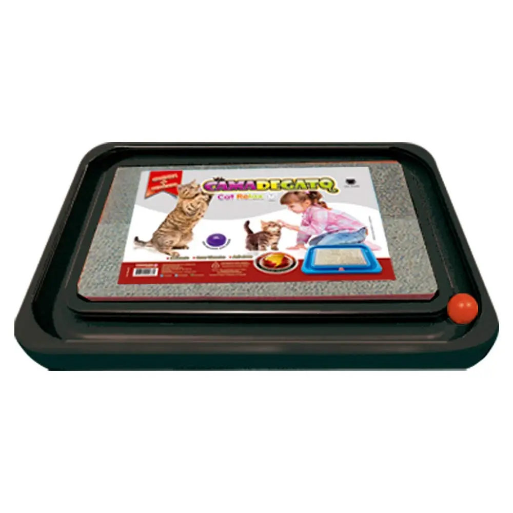 Furacão Pet Arranhador Para Gatos Cat Relax Grande - Preto