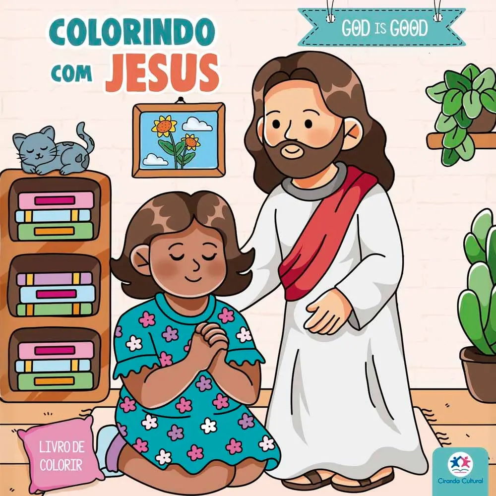 Colorindo com Jesus