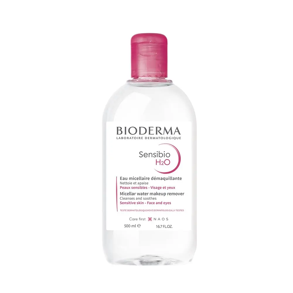 BIODERMA Água Micelar Demaquilante Calmante Sensibio H2O 500ml - 1