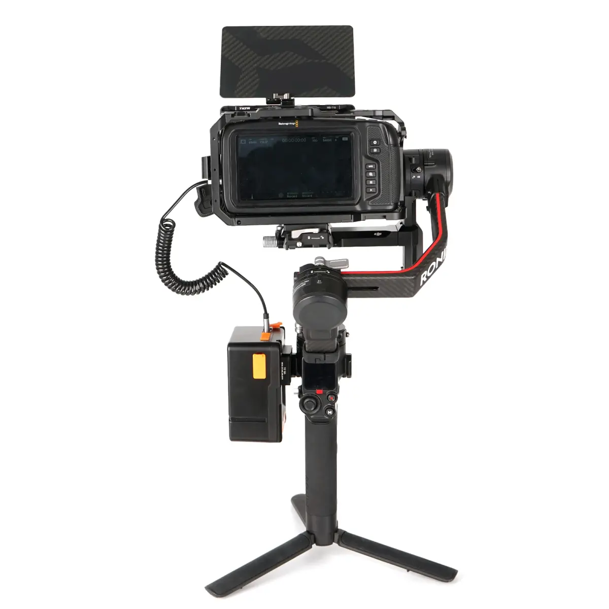 V Mount braçadeira V-Mount V-Lock Bateria Suporte Clipe Adaptador para DJI RS 3 RS2 RSC2 Gimbal Estabilizador