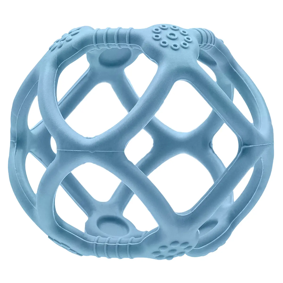 Buba Mordedor Bola Em Silicone Azul - 1