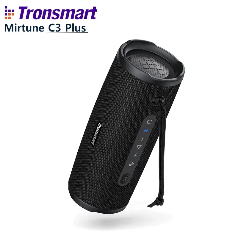 Tronsmart caixa som bluetooth, Mirtune C3 Plus Caixa de Som Bluetooth, 50W Versão Atualizada com BT6, Auracast ™ Equipamento de Camping 2026, Sincronização, À Prova d'Água IPX7, frete gratis, caixa de som para pc
