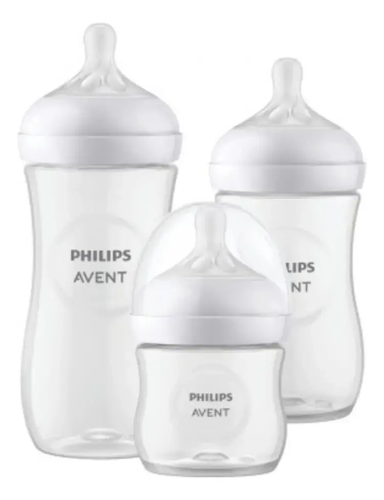 Kit Com 3 Mamadeiras Pétala 125/260/330ml - Philips Avent