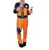 Fantasia Infantil Cosplay Naruto Uzumaki Boneco E Bandana