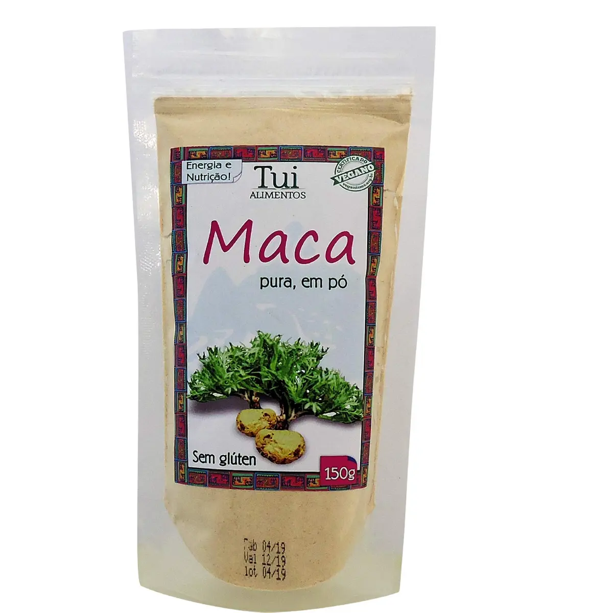 Maca em pó 150g - Tui Alimentos