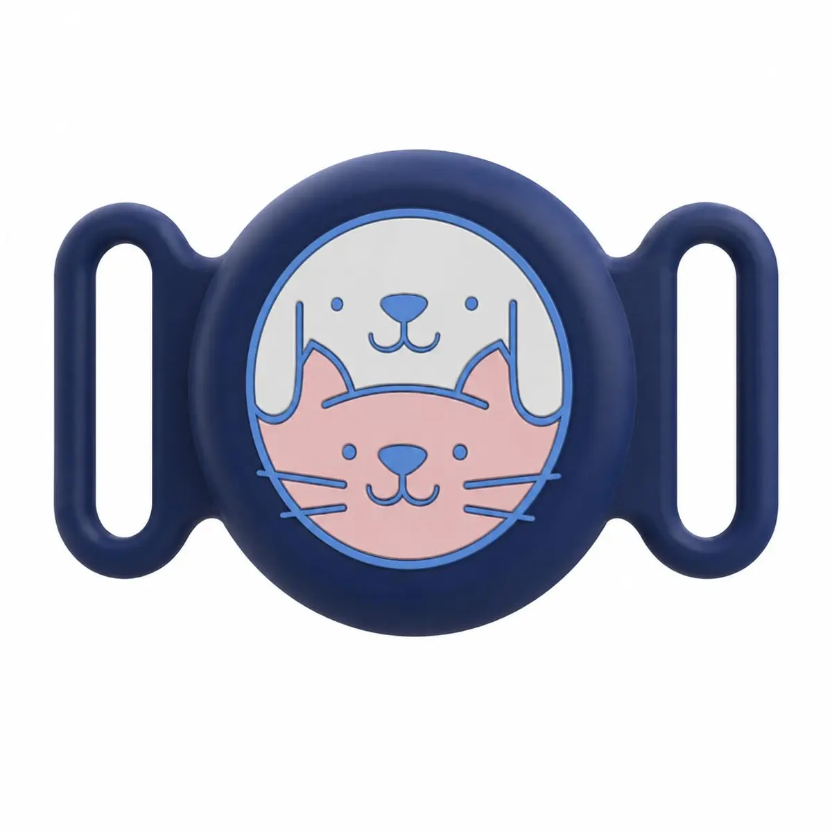 Capa Impermeável Pet Compatível com AirTag para Coleira de Cães e Gatos | Proteção impermeável com encaixe seguro diretamente na coleira