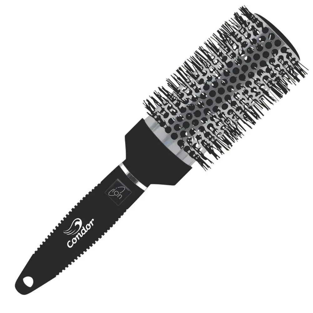 Condor, Escova Modeladora, Modellati, Profissional, Com Íon Antifrizz, Tubo Vazado, Base de Cerâmica, Cabo Ergonômico, Todos os Tipos de Cabelos
