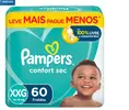 (Levando 2) Fralda Pampers Confort Sec XXG 60 Unidades - 1