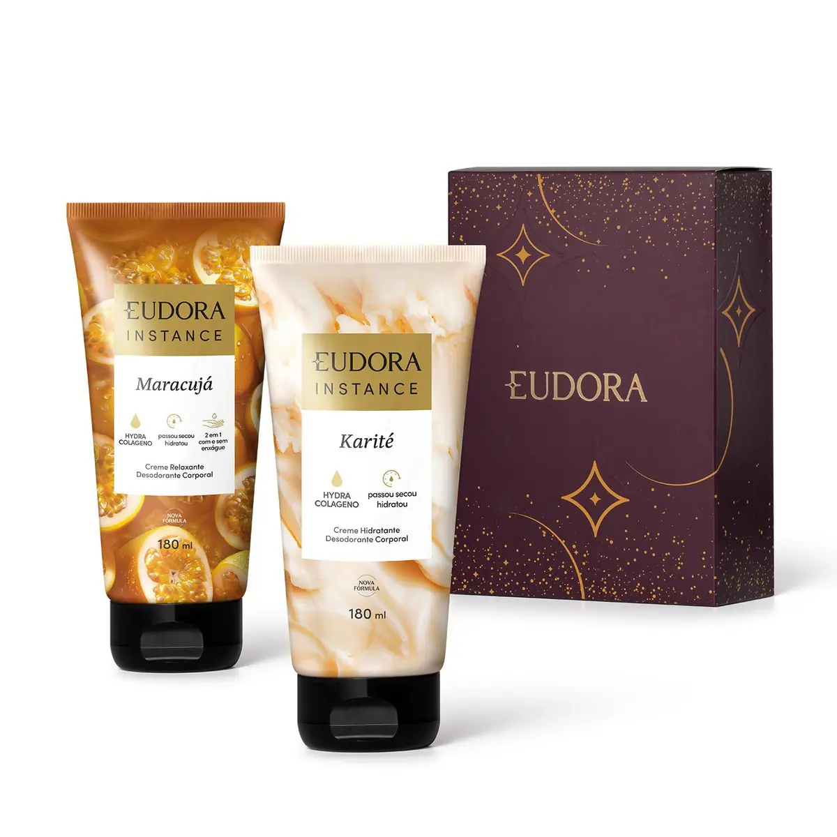 Kit Eudora Instance Karité e Maracujá (2 Produtos)