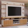 Estante para TV 65 Ripado com 2 Portas MDF