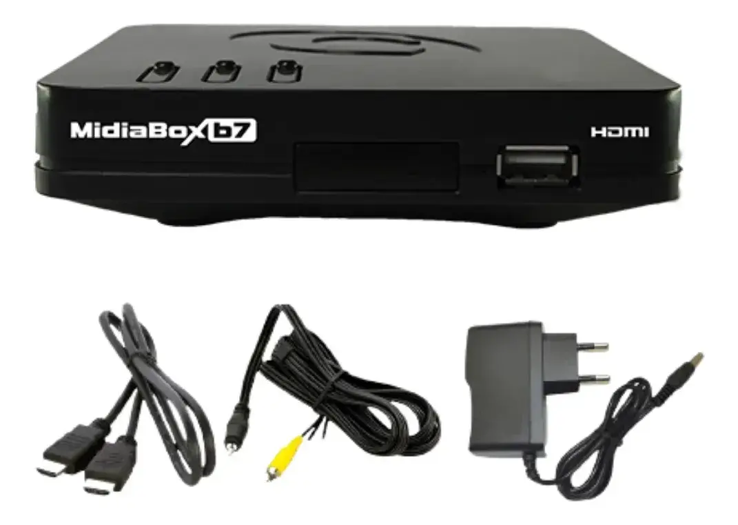 Receptor Midiabox B7 Century MidiaBox B7 Hdtv Sat Regional - 1