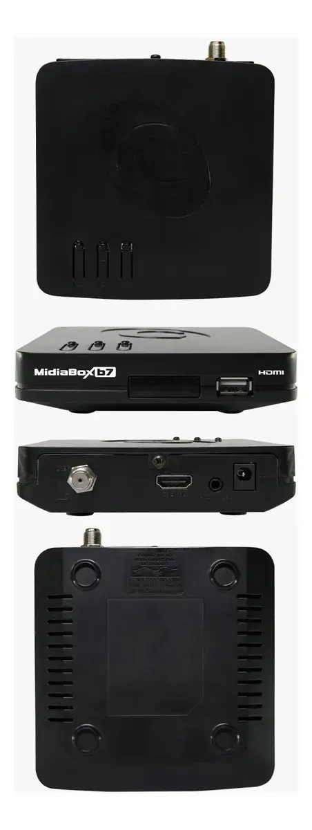 Receptor Midiabox B7 Century MidiaBox B7 Hdtv Sat Regional thumbnail 4