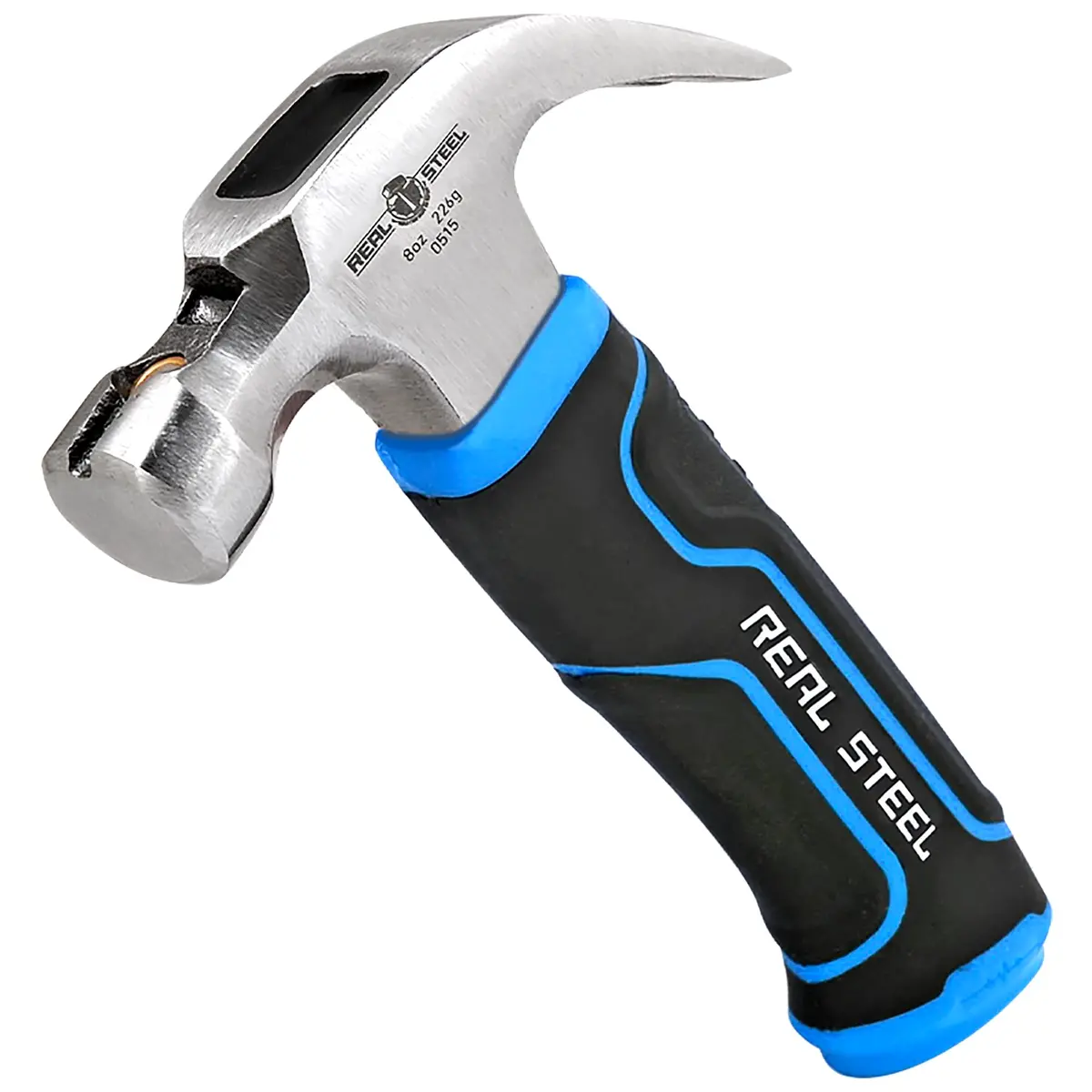 Martelo de Unha Compacto 8 Onças com Iniciador Magnético, Blue - 1