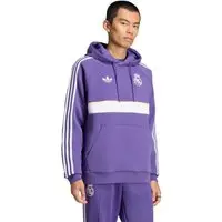 Blusa com Capuz Real Madrid Originals adidas Performance Roxo - 1