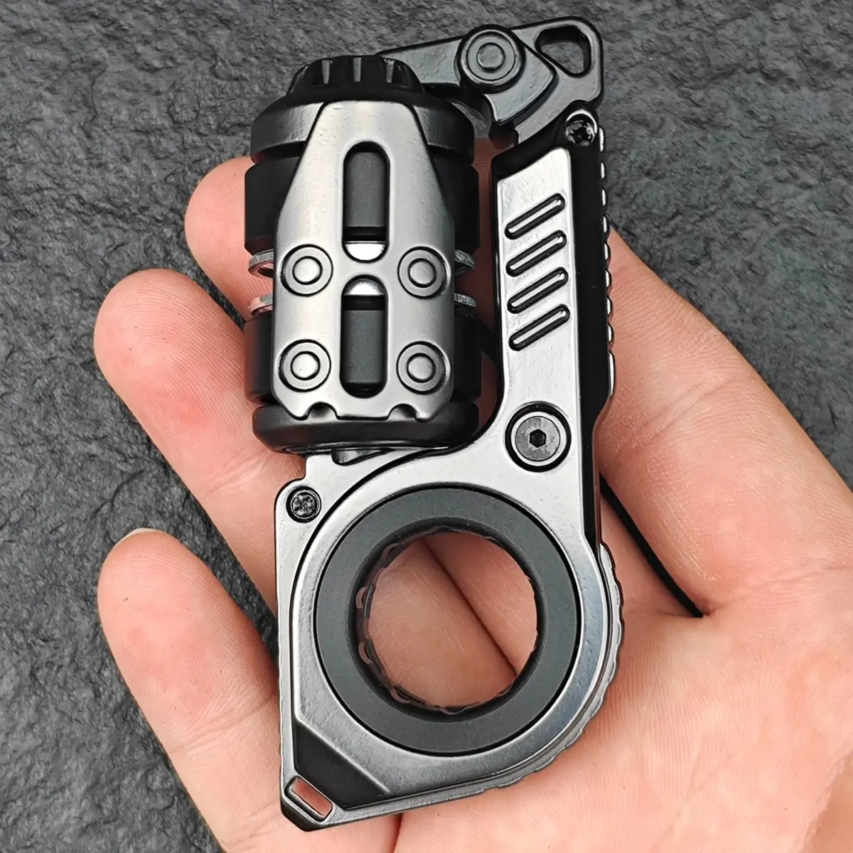 EDC Fidget Sliders, Brinquedos Fidget, Diapasão, Ovo Magnético de Empurrar, Catraca Mecânica, Som Nítido, Cyber Core, Brinquedos Multifuncionais - 1