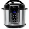 Panela De Pressão Elétrica 6 L Mastersteam Inox Midea Cor Cinza 110V - 1