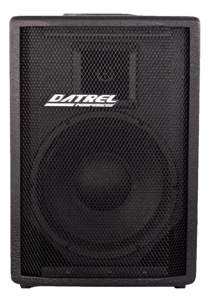 Caixa Passiva 200w 10' Datrel Show Igreja Festa Bar Cor Preto